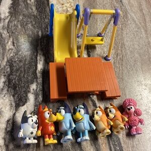Bluey Action Figure Set